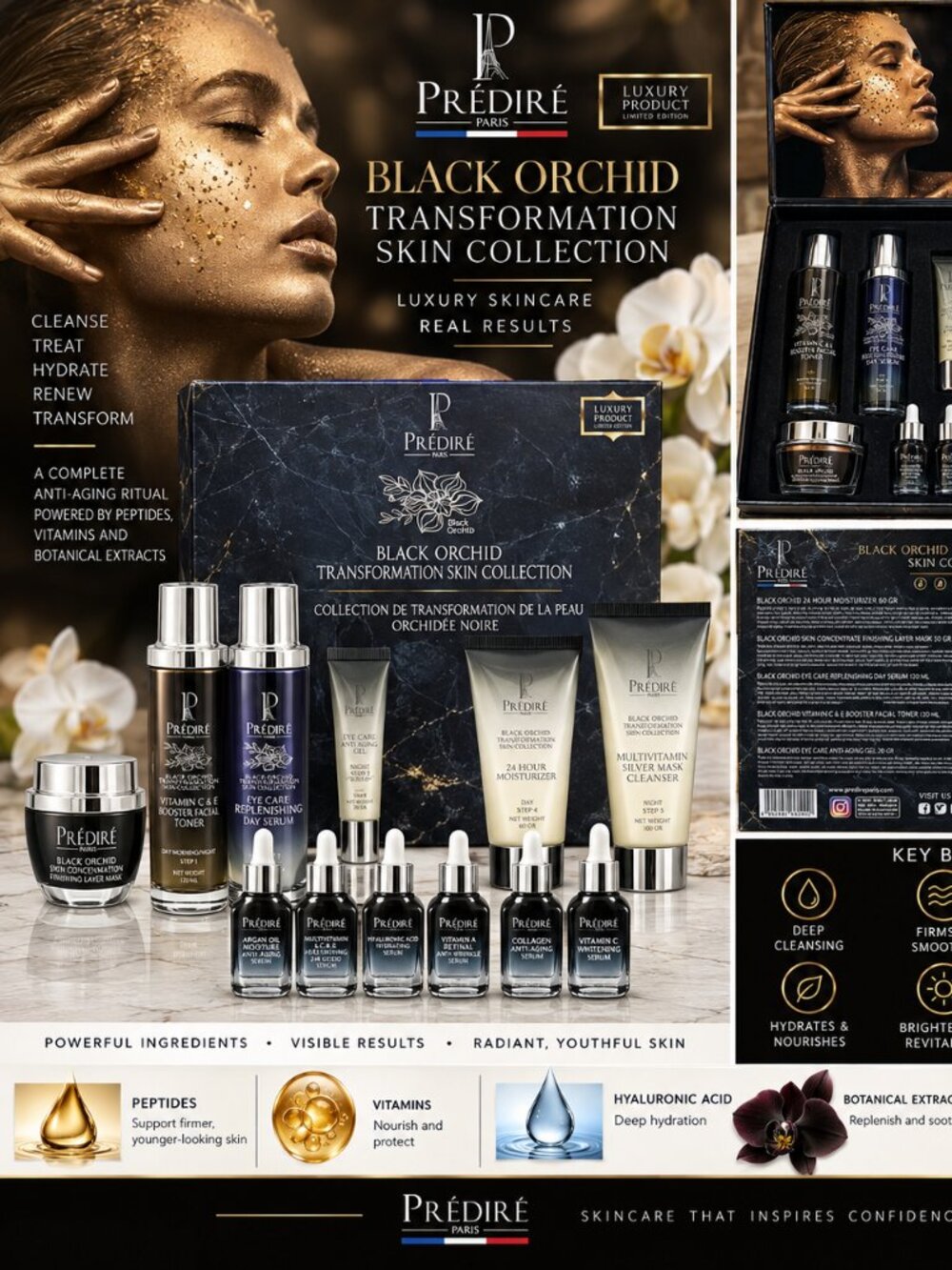BLACK ORCHID TRANSFORMATION SKIN COLLECTION